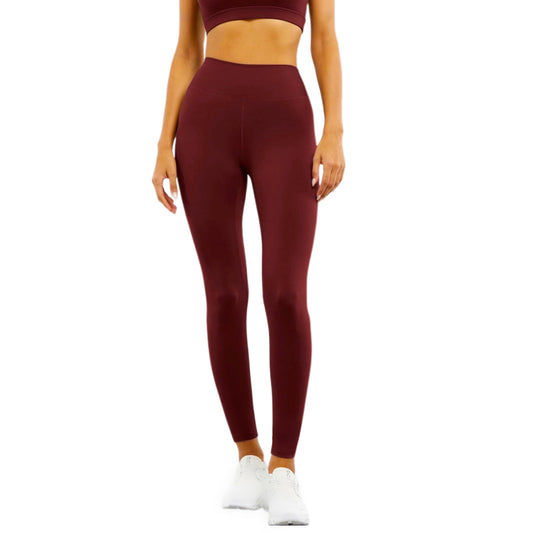 Dusky Maroon High Rise Legging