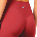 Maroon High Rise Legging