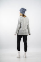 Long Sleeve Fitbody Tee Gray