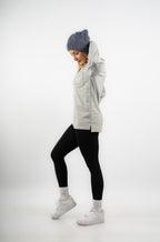 Long Sleeve Fitbody Tee Gray
