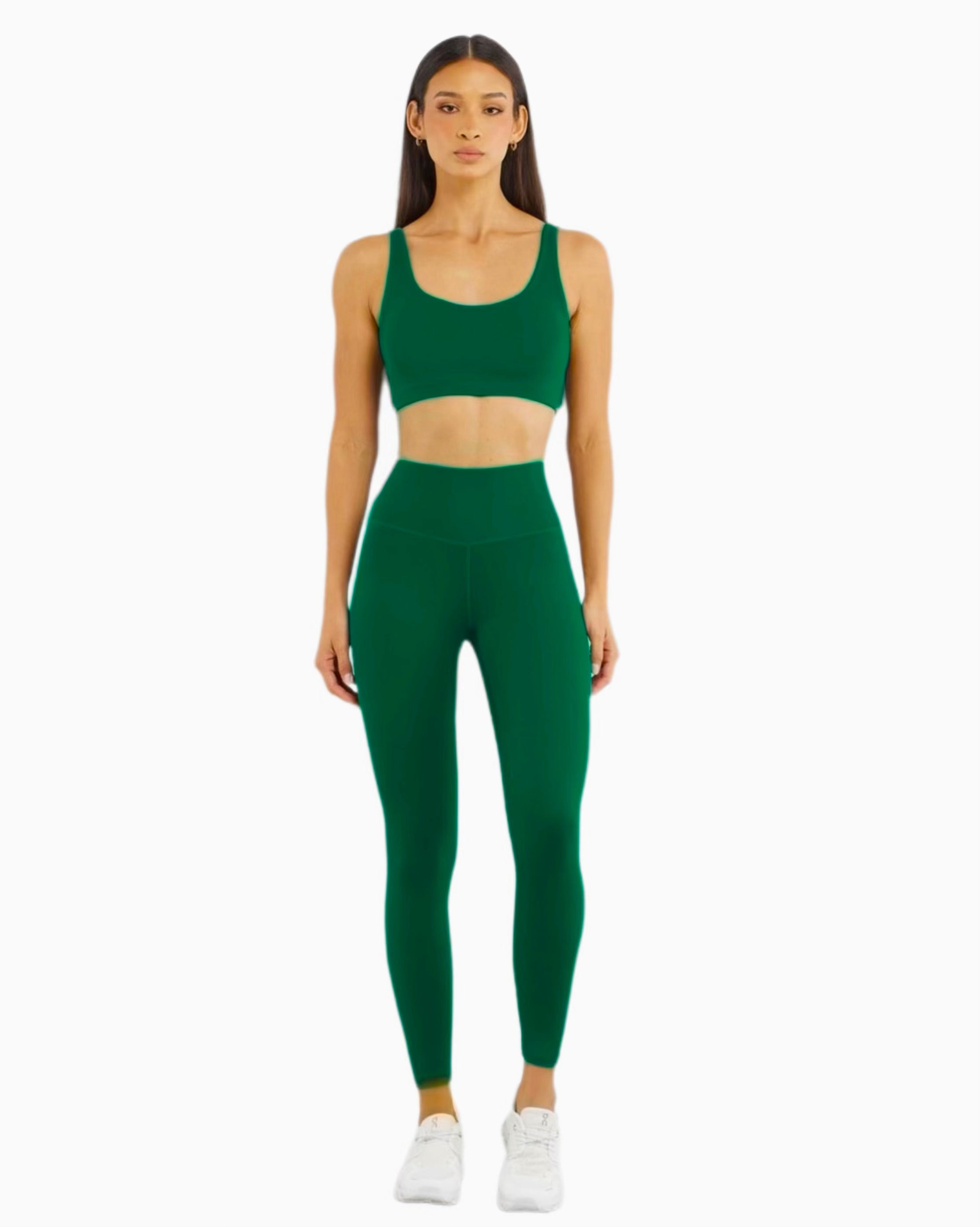 Forest green Fitbody Sport Bra