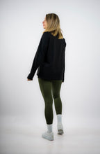 Long Sleeve Fitbody Tee Black